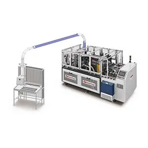 The NEWTOP-118S+SY high speed intelligent paper cup machine