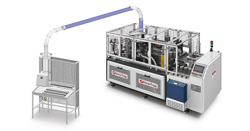 NEWTOP 118S+SY High Speed Paper Cup Making Machine