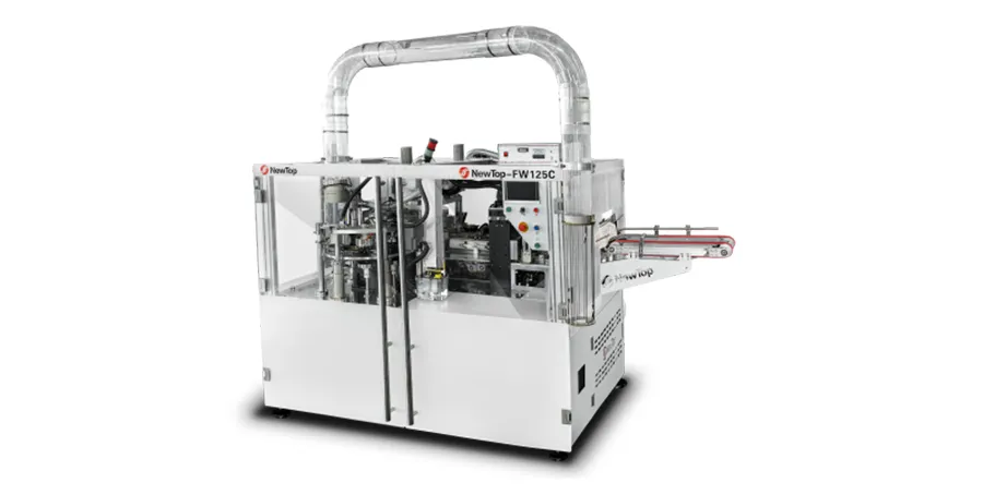 NEWTOP-FW125C Dual-turntable Forming Paper Bowl Machine