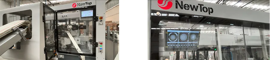 Automatic production line: NEWTOP-228W+NEWTOP-DXD110+NEWTOP-DKX530