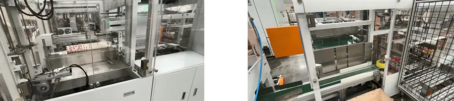 Automatic production line: NEWTOP-228W+NEWTOP-DXD110+NEWTOP-DKX530