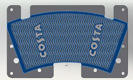 EMBOSSED FORMING PART (OPTION)