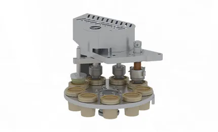 NINE-STATION FEMALE MOLD+TRIPLE CURLING STATIONS