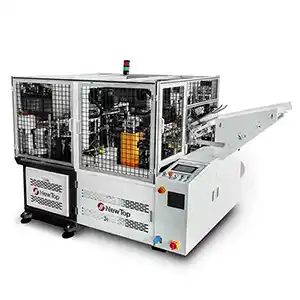 side-by-side mechanical versus servo cup forming system