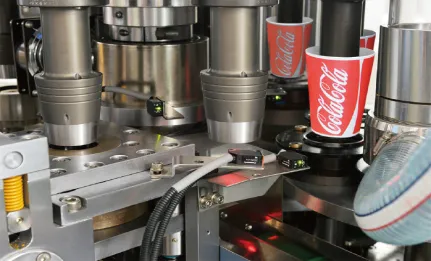 Paper cup forming equipment